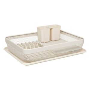 Escurridor fregadero blanco