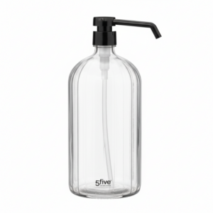 Dispensador de jabón de cristal 1 L - Transparente