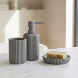 Pack baño gris